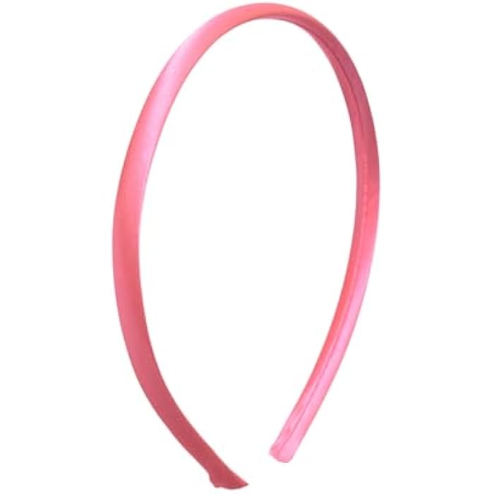 Daphne Satin Hair Band For Girls - Pink - Image 1